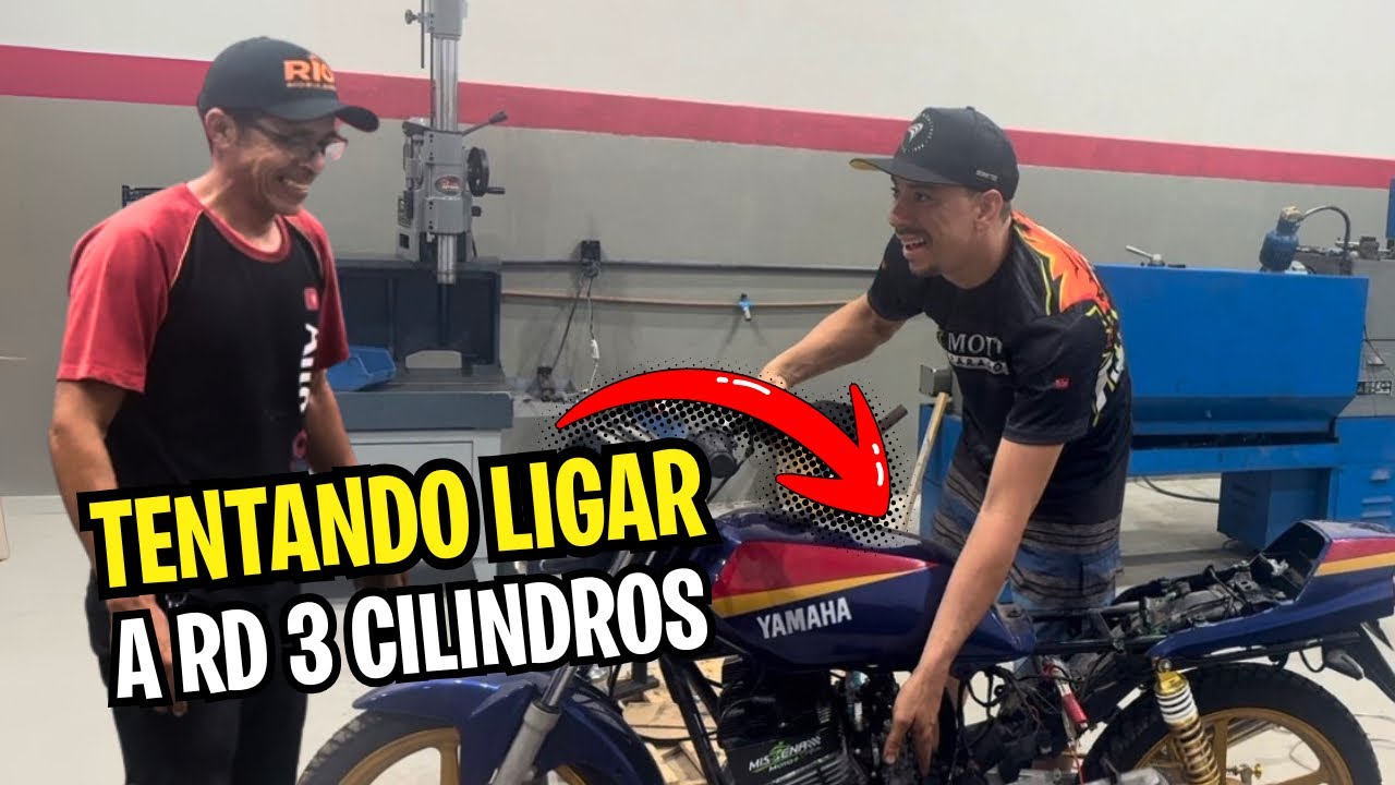 ME SURPREENDI COM A RD 3 CILINDROS DO RIVA PARADA A QUASE 1 ANO