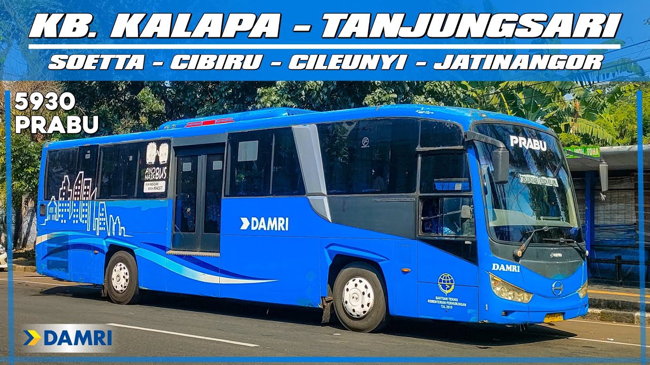 DAMRI (KEBON KALAPA - TANJUNGSARI) || Trayek Andalan DAMRI Dalam Kota Bandung!!!