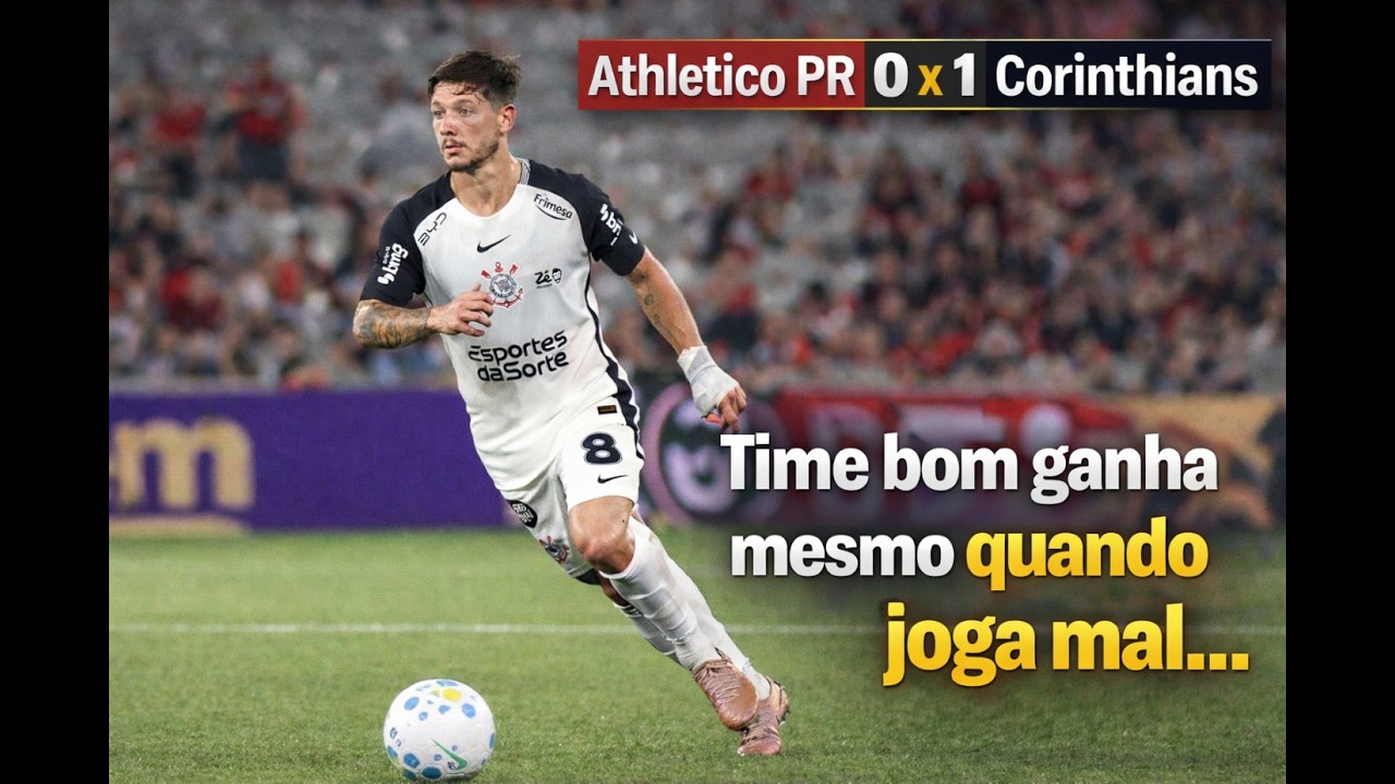 PÓS-JOGO: ATHLÉTICO-PR 0 x 1 CORINTHIANS