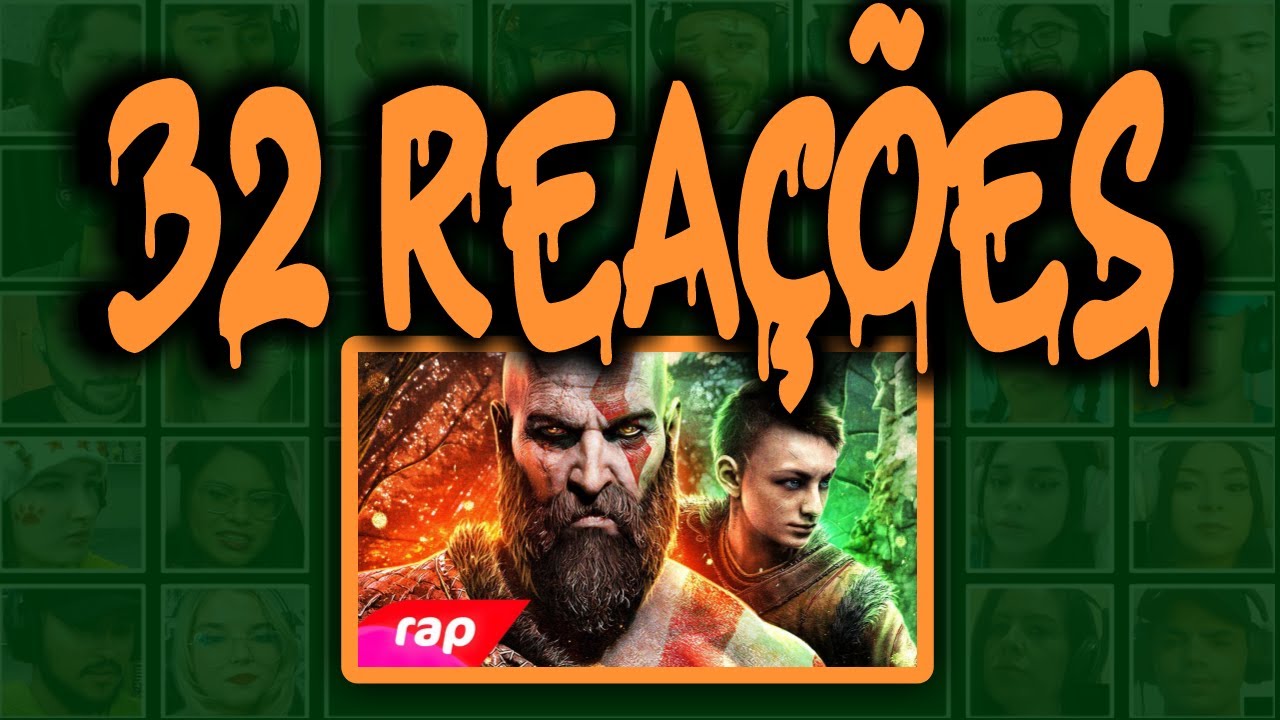 MULT REACT | RAP DO KRATOS E ATREUS (GOD OF WAR) - NÓS SOMOS DEUSES | 7 MINUTOZ