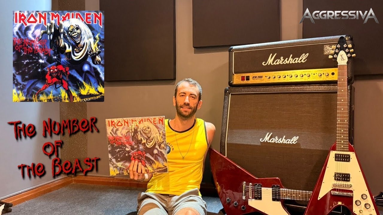 Iron Maiden - The Number of the Beast - guitar cover #042