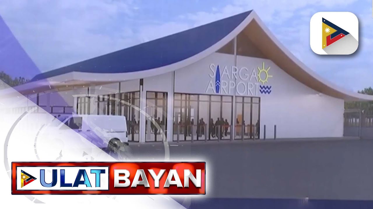 Pagpapalawak at pagpapaganda ng Siargao Airport Terminal, sinimulan ngayong araw