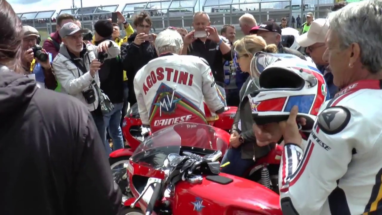 Sachsenring MV Agusta mit Giacomo Agostini 2017