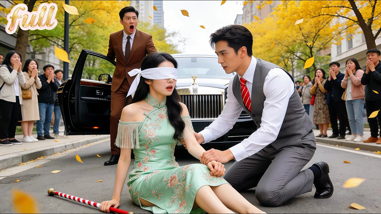 CEO Accidentally Knocks Down Poor Blind Girl On Road, As Compensation He Marries Her At Once!