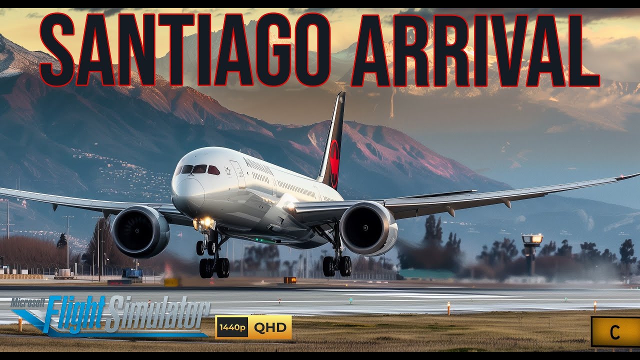 10+ Hour Long Haul | Air Canada 787-9 | Toronto to Santiago (MSFS)