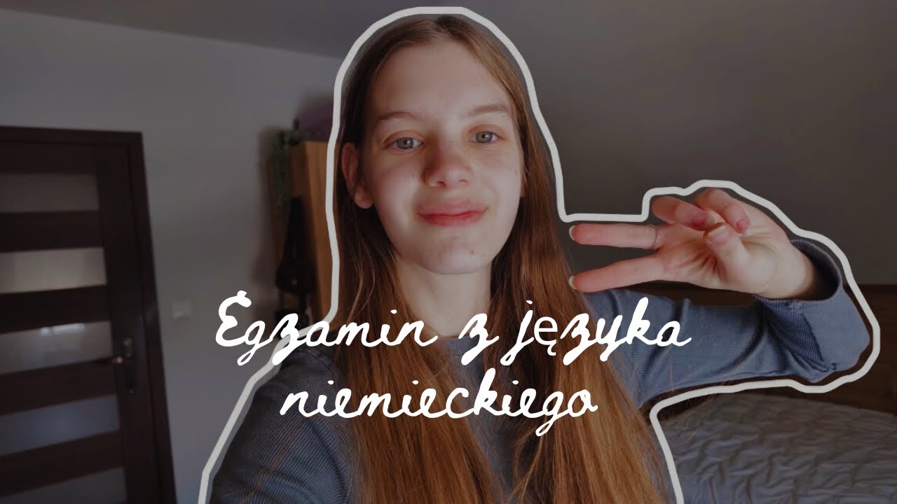 EGZAMIN Z NIEMIECKIEGO 🇩🇪