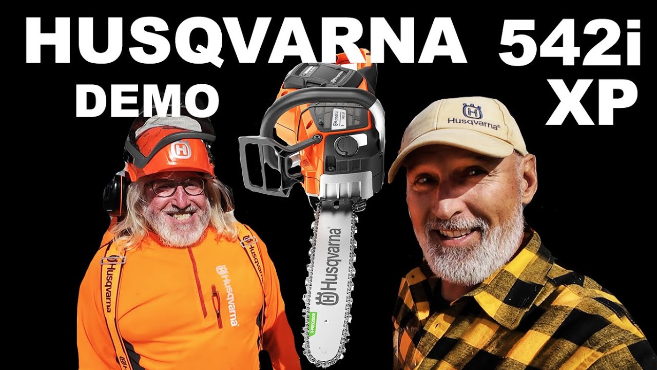 HUSQVARNA 542i XP CHAINSAW DEMONSTRATION!