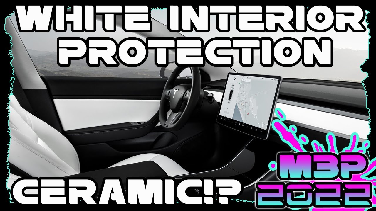 BEST INTERIOR PROTECTION FOR WHITE SEATS IN YOUR TESLA MODEL 3   4K