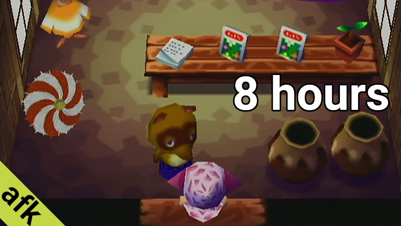 Animal Crossing – 8 Hours in Nook’s Cranny (Relaxing Ambience, No Commentary)