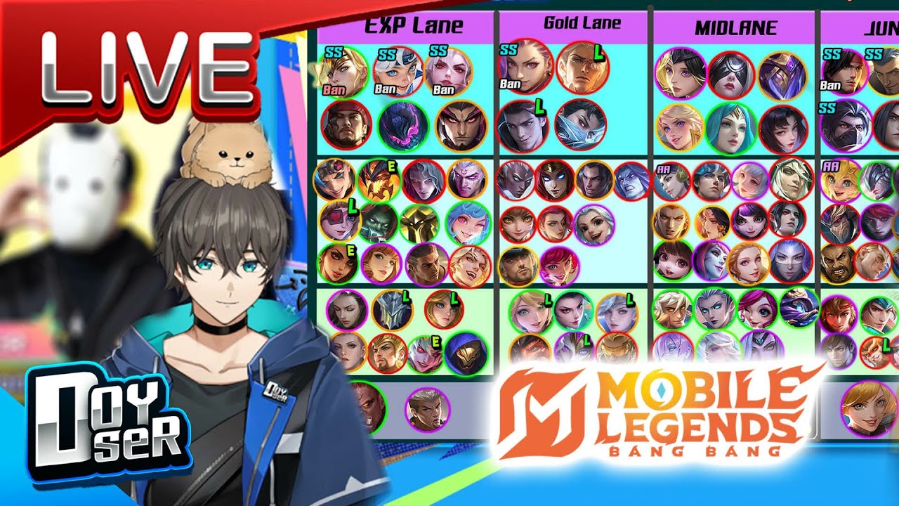 🔴LIVE MLBB:ไลฟ์นี้จะแนะนำมือใหม่ -  Doyser