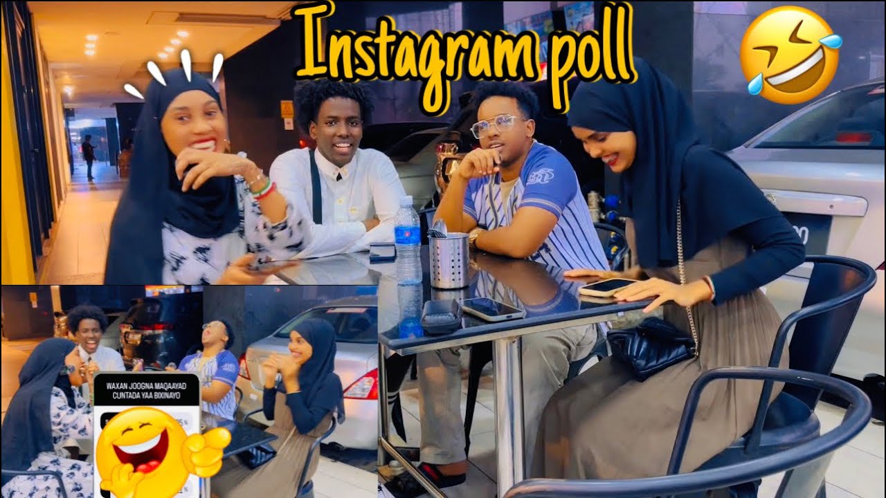 PEZA OO AN JIDKA KAGA TAGNAY RAFAADKA ADUUNKA INSTAGRAM POLL 😁😁