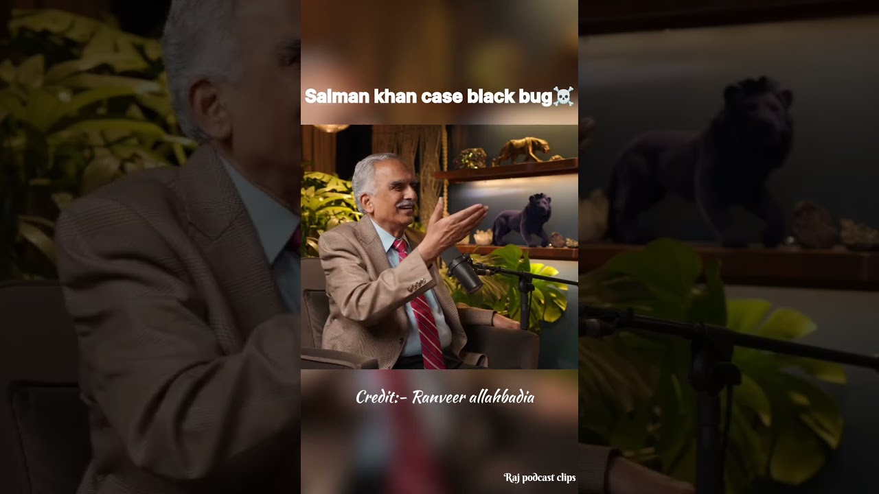 Salman Khan case black bug actually// 