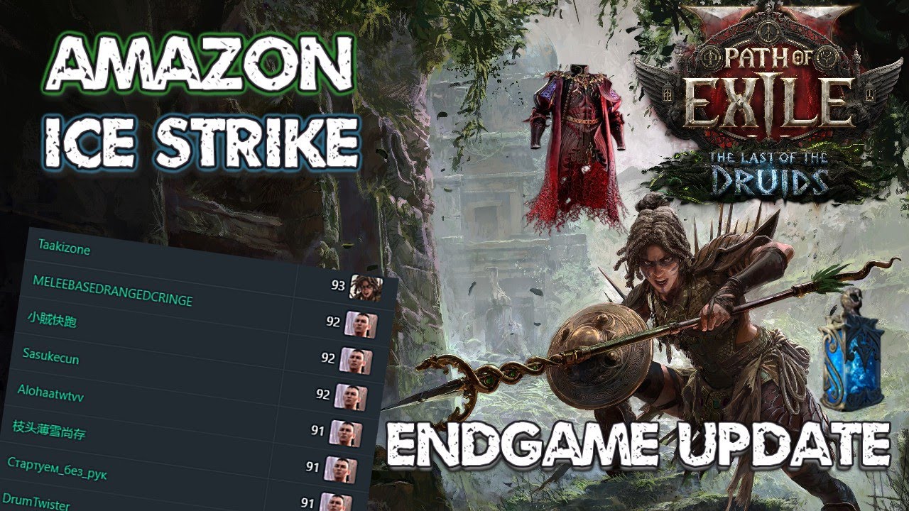 The BEST Ice Strike Build in 0.4? Amazon Endgame Update - Path Of Exile 2