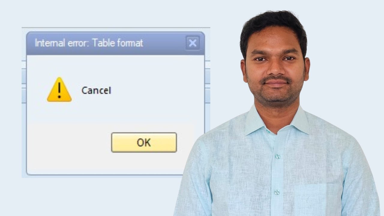 Fix SAP F4 Search Error | Internal Table Format Issue Solved in SAP GUI