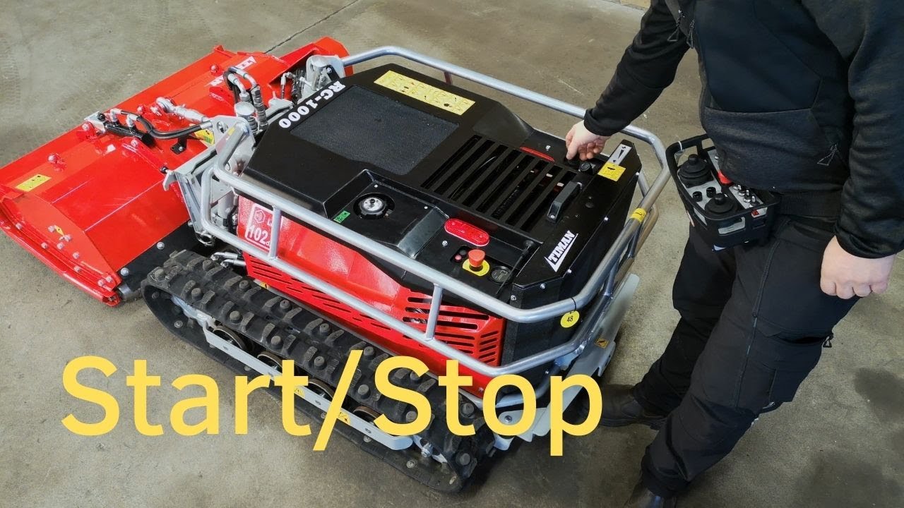 How to Start and Stop Timan RC-1000 | Wie man den Timan RC-1000 startet und stoppt