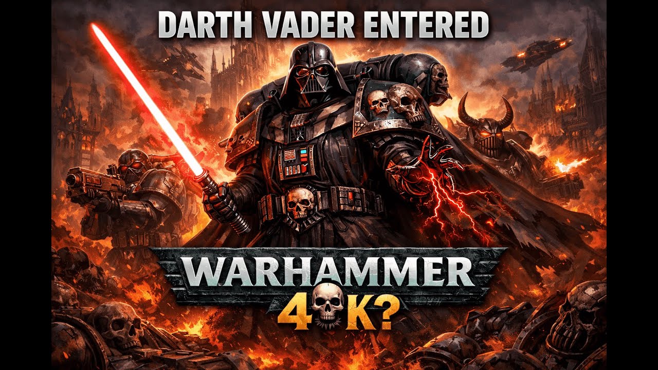 What If Darth Vader Entered Warhammer 40K?