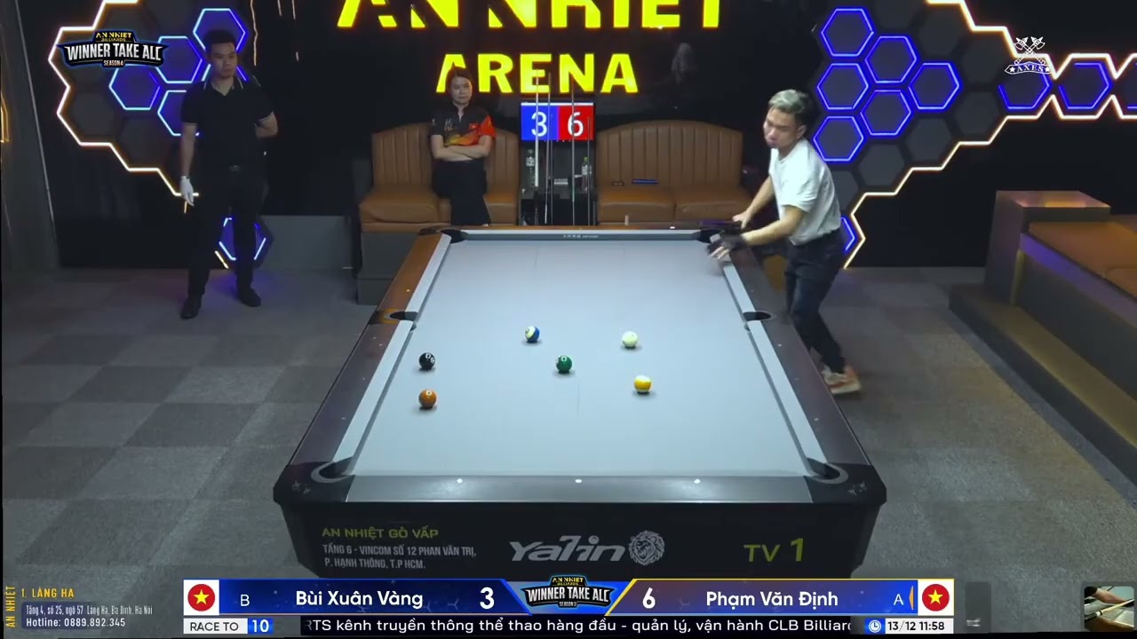 Highlight ROUND 1 | AN NHIỆT WINNER TAKE ALL SS4 | BÙI XUÂN VÀNG VS PHẠM VĂN ĐỊNH