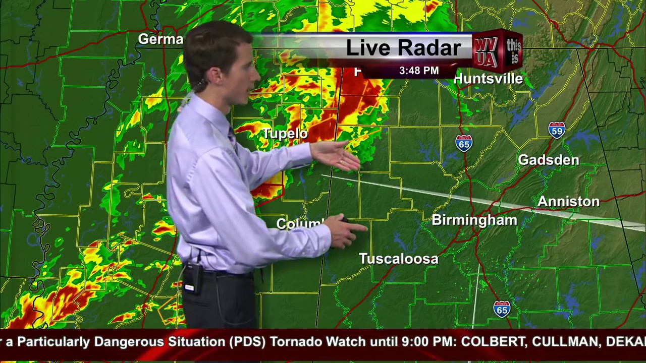 Richard Scott's Coverage of the Alabama Tornado Outbreak of April 28, 2014