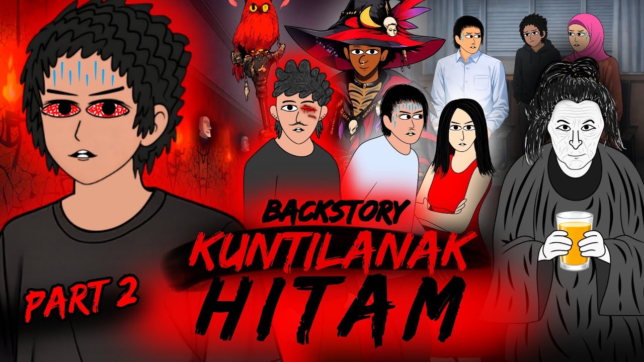 FLASHBACK MASA LALU SUKE & KAKEK SHI YG BERKAITAN DENGAN KUNTI HITAM (Animasi Horor UUT)