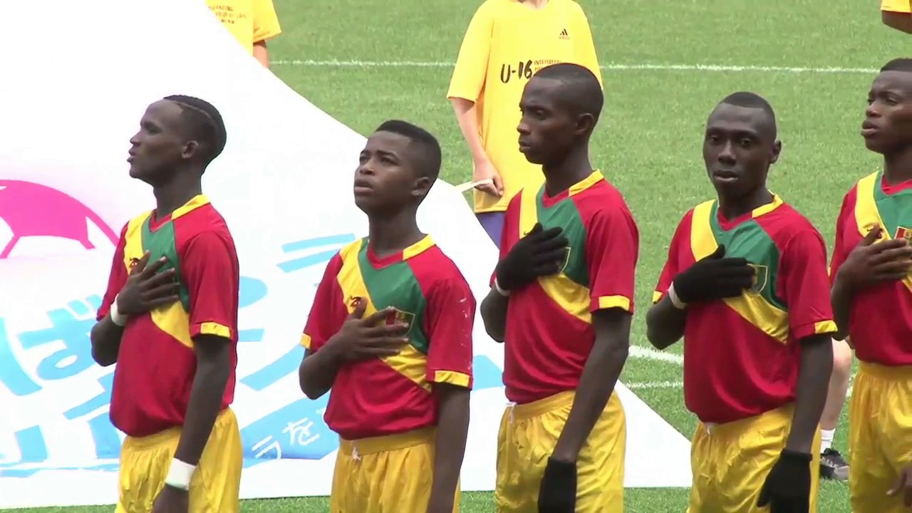 L'Hymne National guinéenne [GUINÉE U16 2-1 États-Unis] - Dream Cup 2017