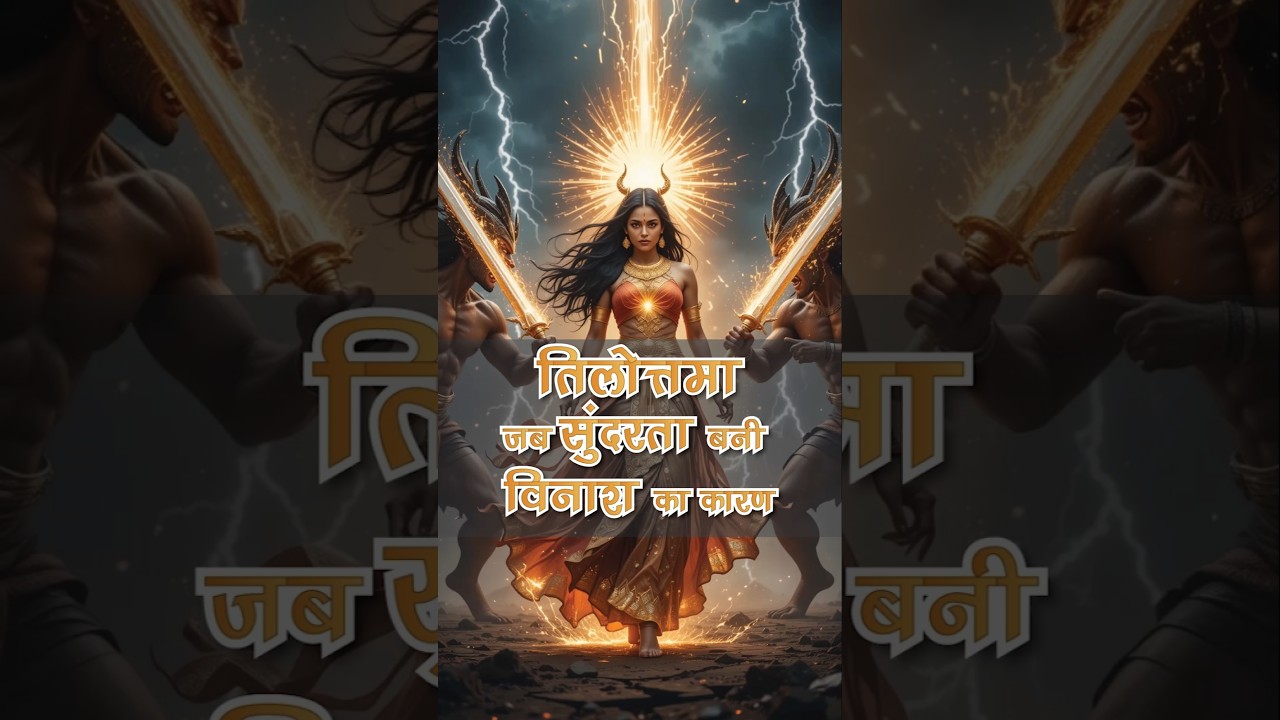 Tilottama | Jab Sundarata Banee Vinaash Ka Kaaran #Tilottama #HinduMythology #Katha #Karma #Shorts