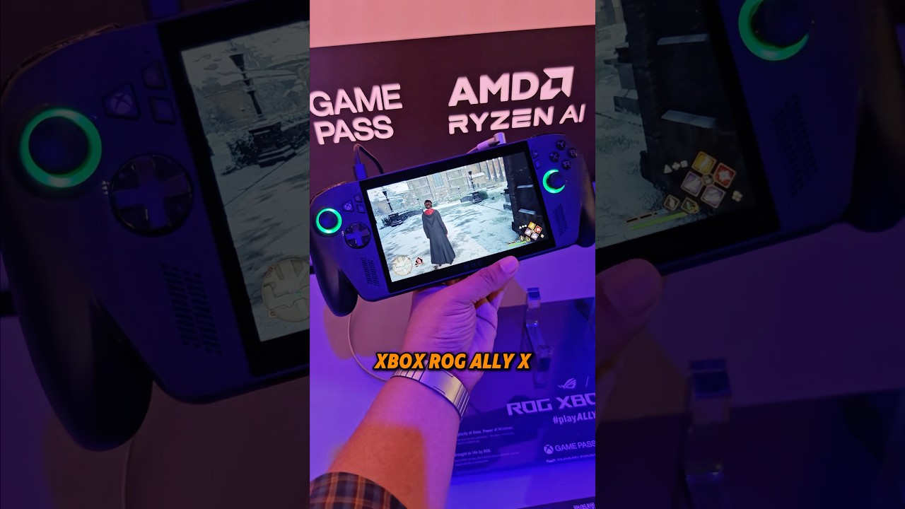 It&rsquo;s a chonky boy but we&rsquo;re here for the XBox ROG Ally X!