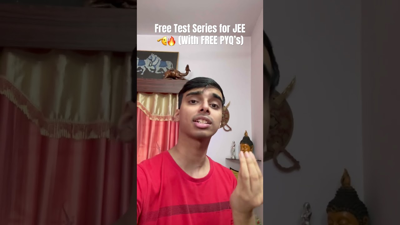 FREE Test Series for JEE 2026 😱🔥 Free Test Series for JEE 🫡 #jee #iit