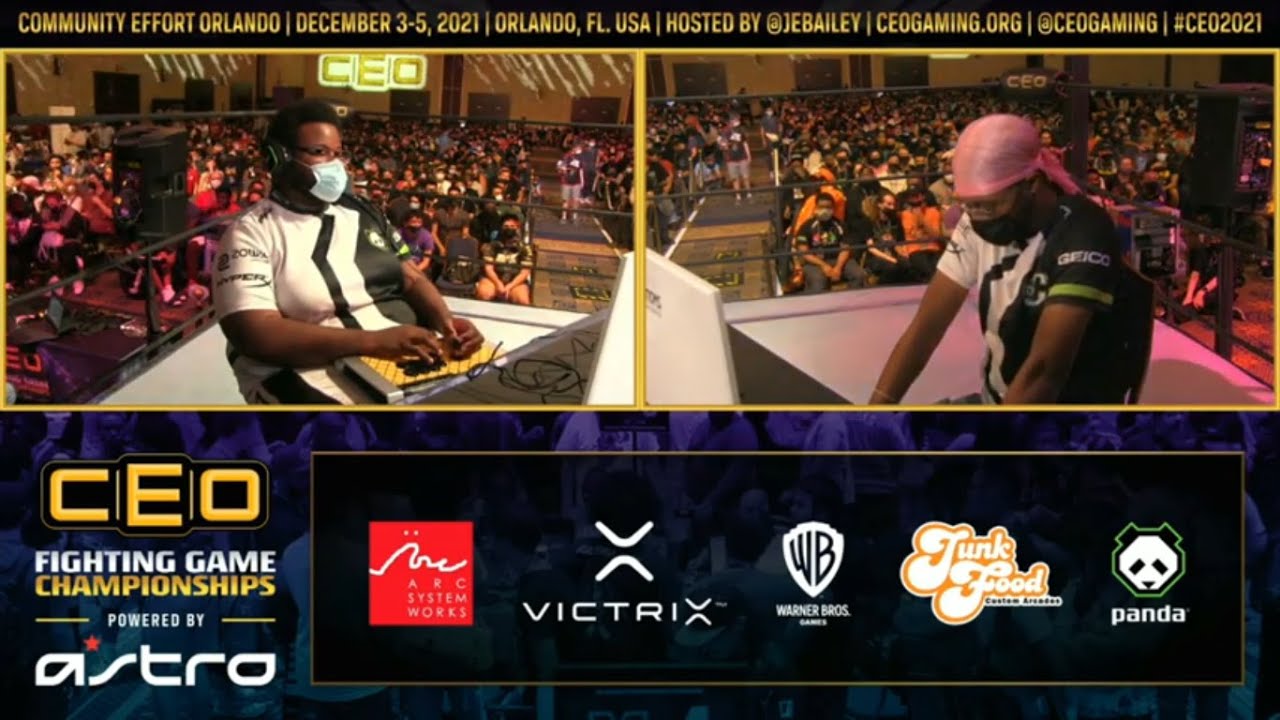 CEO2021 Guilty Gear Strive Top 8 - PANDA KIZZIE KAY vs PANDA PUNK