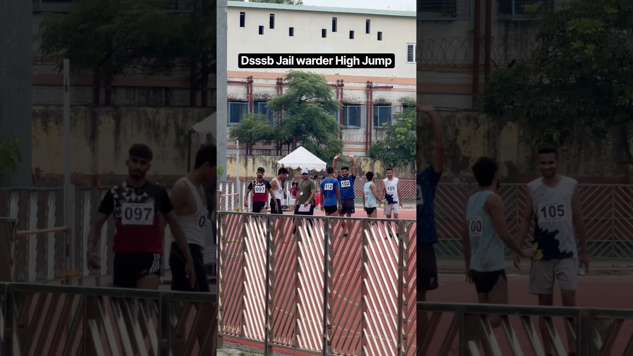 Jail warder High jump #dsssb #jailwarder #highjump