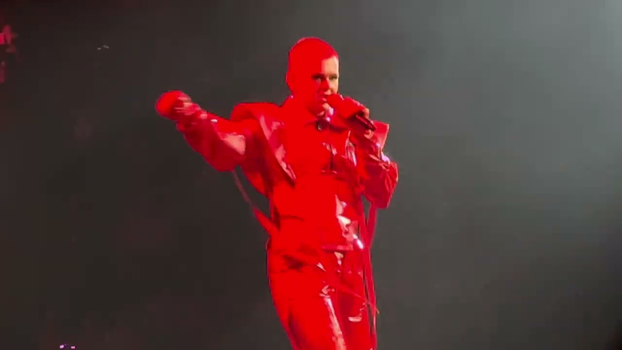 EUROVISION 2025 BELGIUM 1st SEMIFINAL Red Sebastian - Strobe Lights Live Basel 13/5/2025