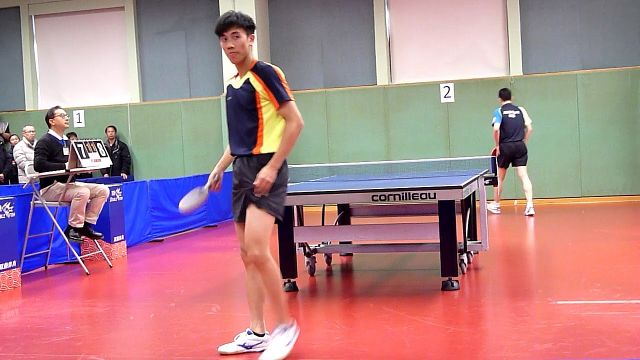 2018全港乒乓錦標賽 - 男甲8強 - 江天一 vs 黃健惺