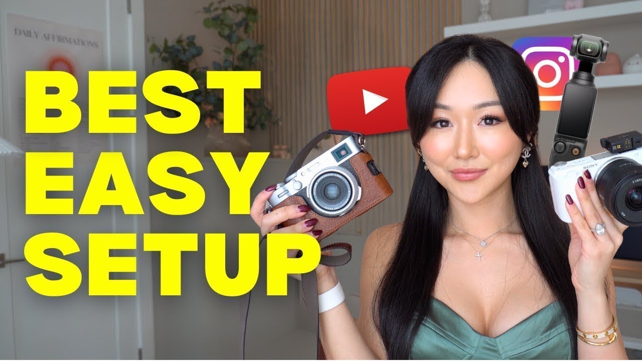 ЛУЧШЕЕ оборудование для YouTube и Instagram в 2025 году (камера, звук, освещение и многое другое!)