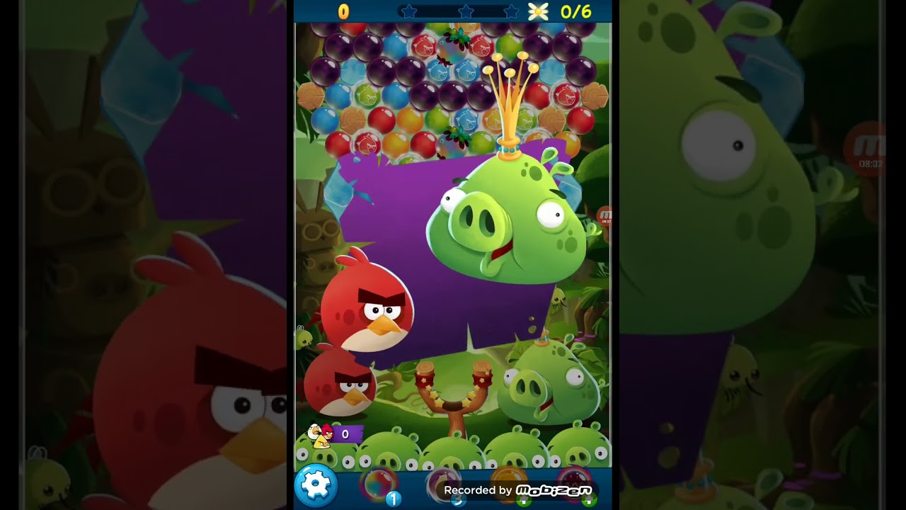 Angry birds Pop Level 81-100 Gameplay
