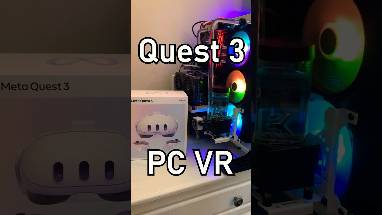 I tried the #Quest3 with #PCVR!