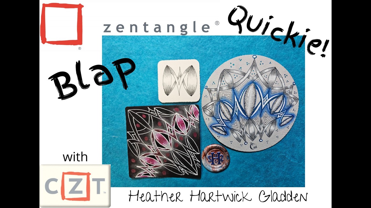 Блап | Zentangle® Quickie