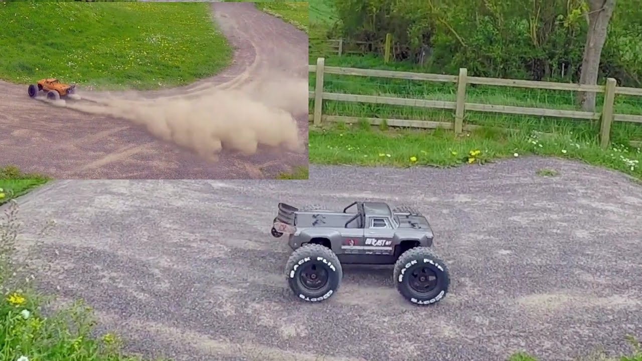 Arrma Outcast BMX track bash