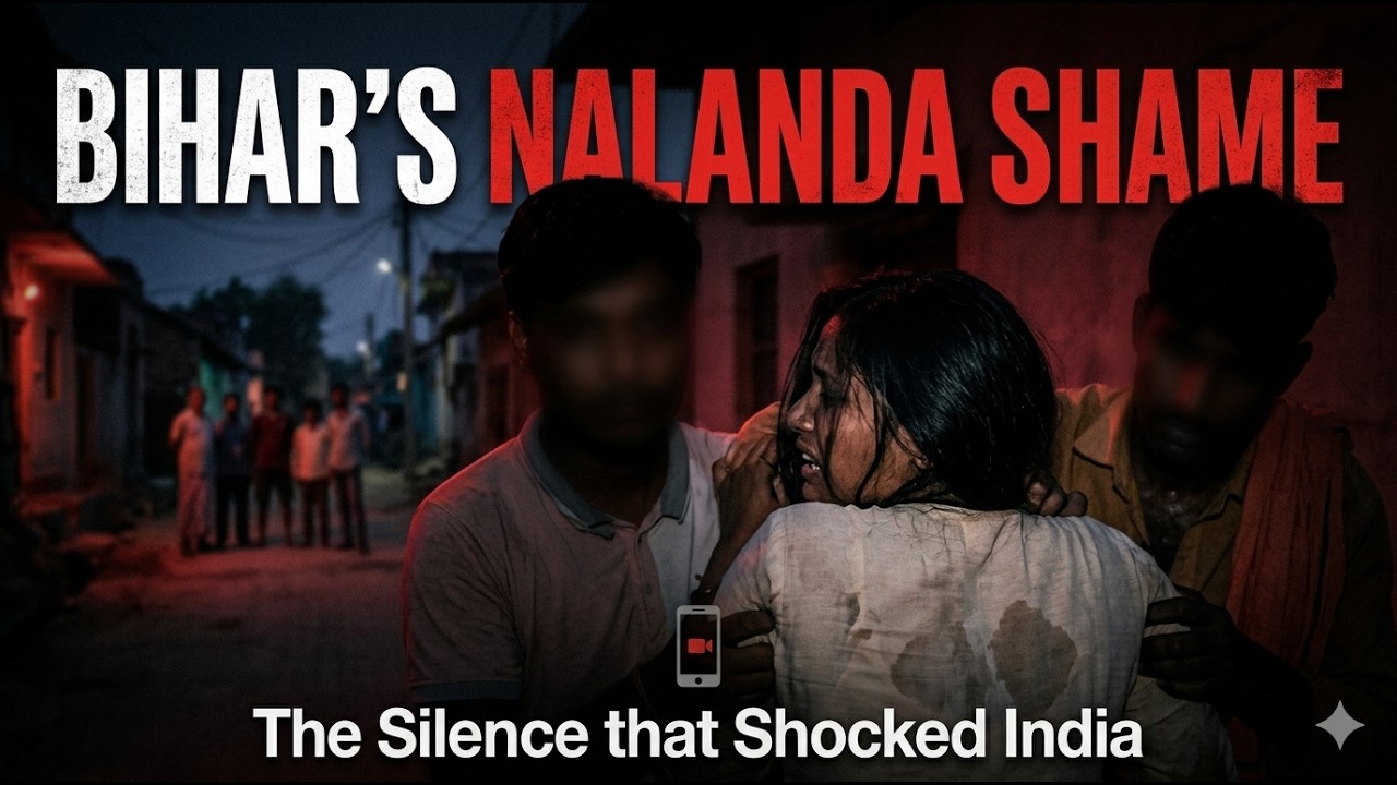 Bihar Nalanda Horror: Women Assaulted on Street by Mob in Bihar | Viral Video #breakingnews #nalanda