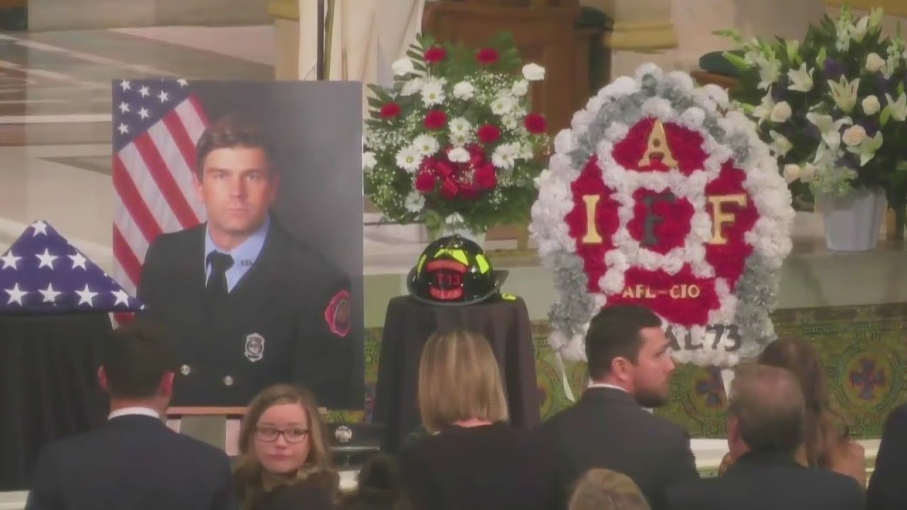 Funeral held for fallen St. Louis firefighter Benjamin Polson