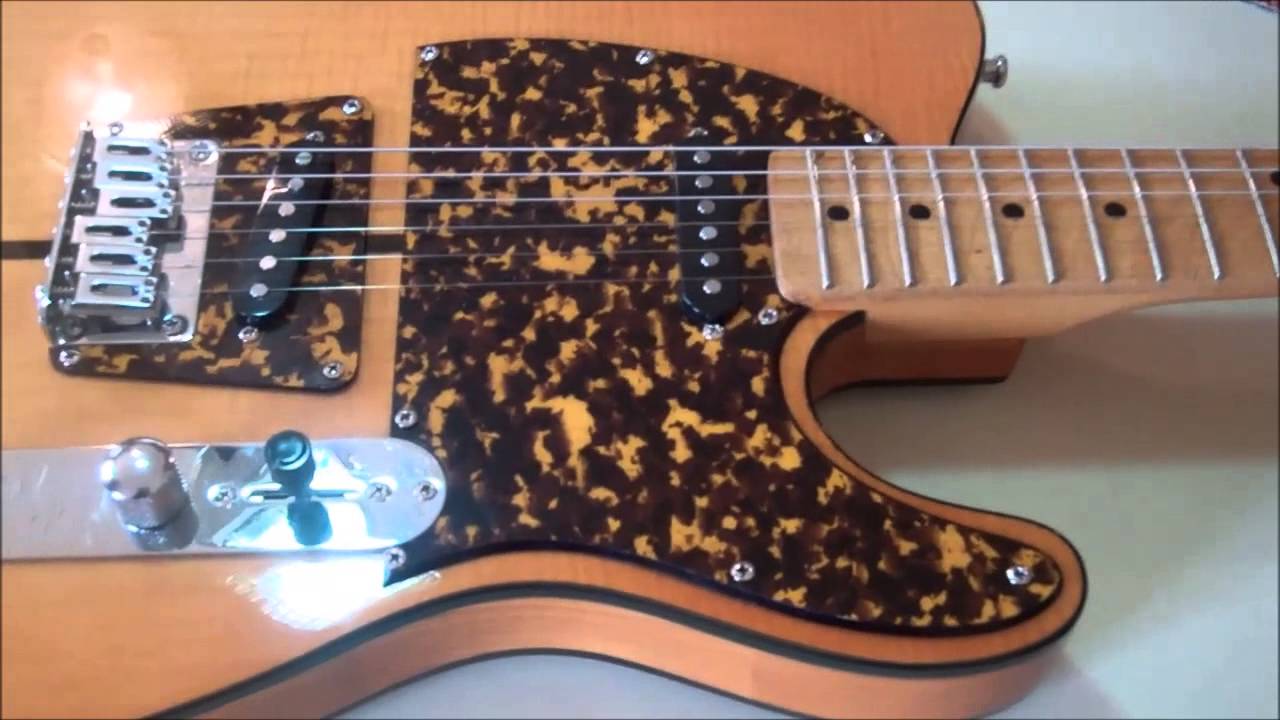 Harley Benton TE-80 Customize Project - Part 7 - The Pickguard!