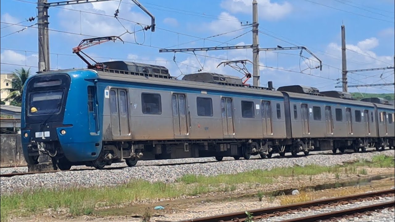 MRS e Supervia - Dupla de AC44i 3446-3 + 7367-1 e CNR 3000 TUE 3052/3099 em Engenheiro Pedreira