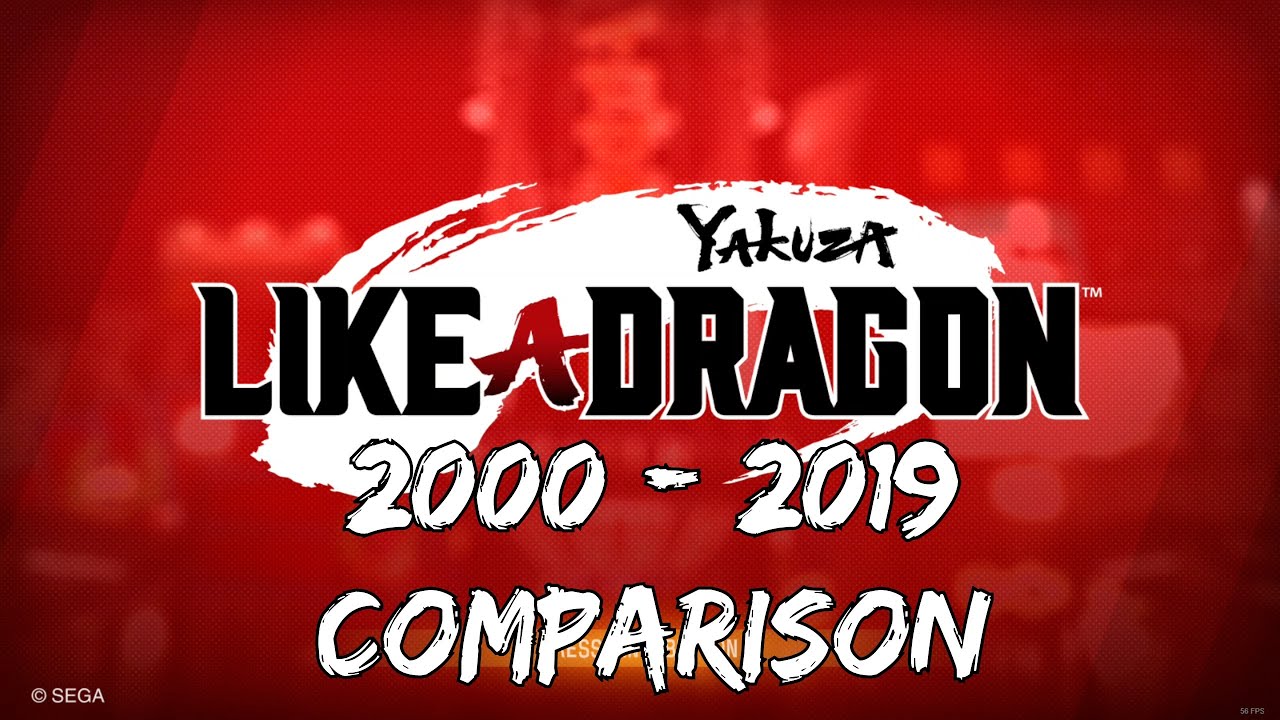 Yakuza Like A Dragon: 2000 - 2019 Kamurocho Comparison