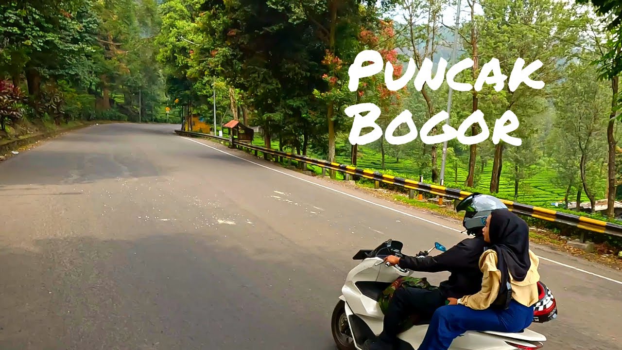 Breathtaking 4K Bike Tour: Exploring the Scenic Beauty of Puncak, Bogor!
