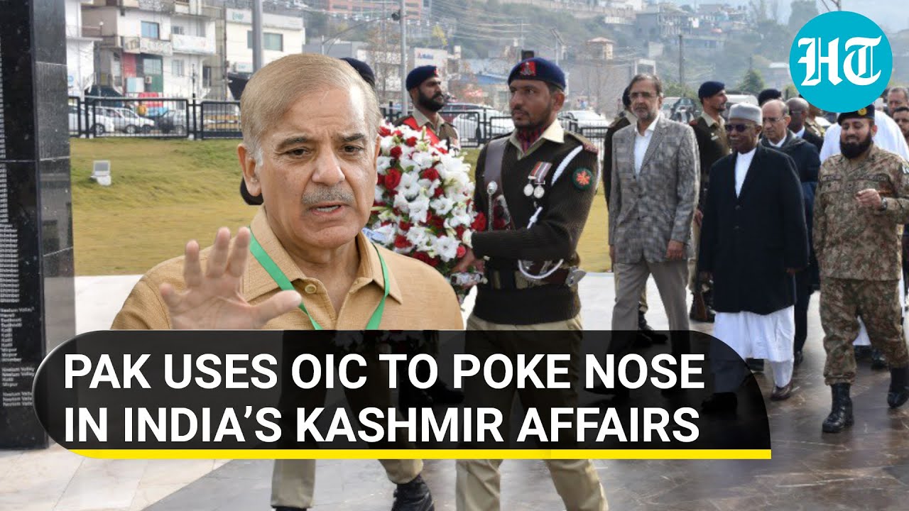 Pak, OIC meddle in India&rsquo;s J&K affairs; Islamic body chief sets foot in Pak-occupied Kashmir