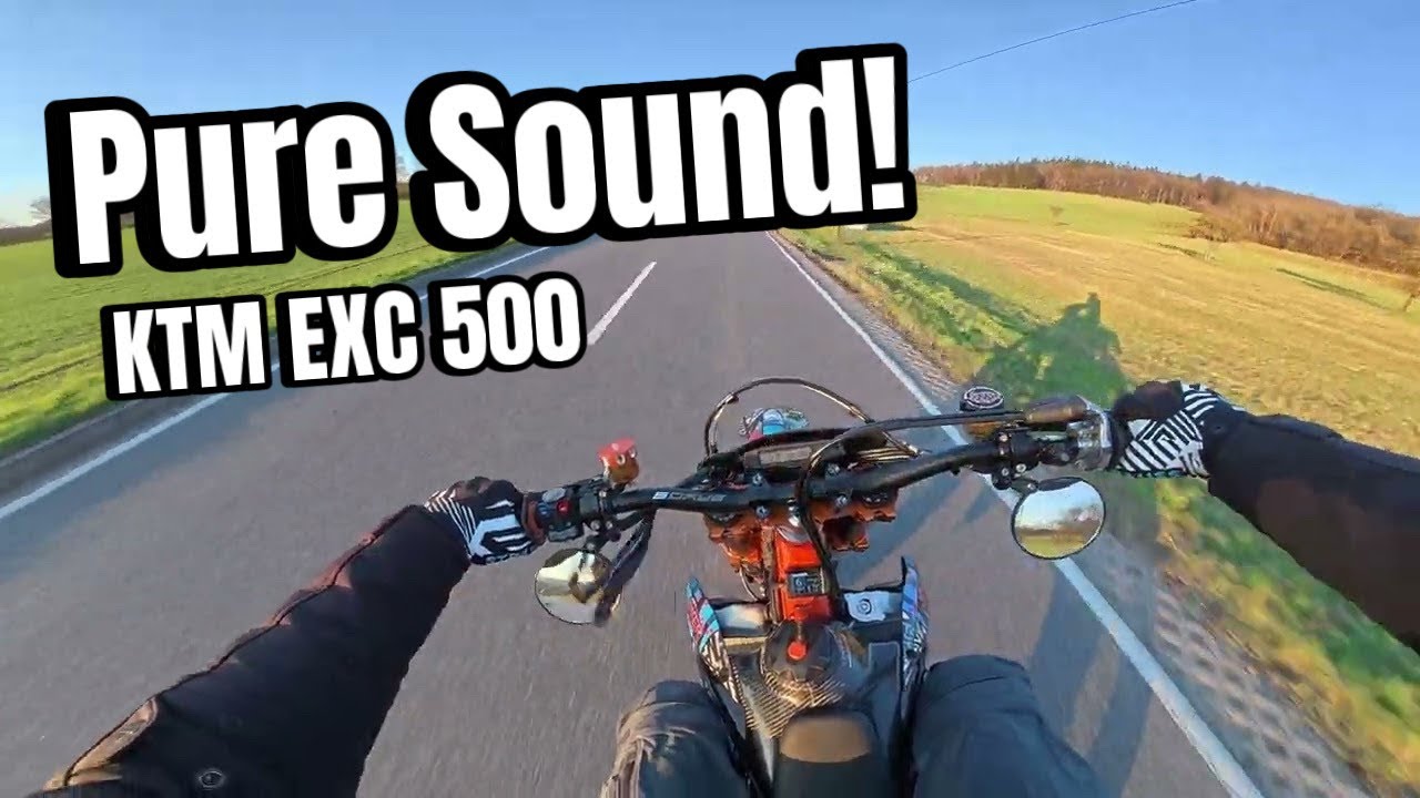 Little sunset Rideout - KTM EXC 500 [4K RAW]