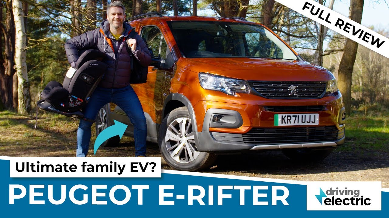 Обзор нового электромобиля Peugeot e-Rifter 2022 года – DrivingElectric