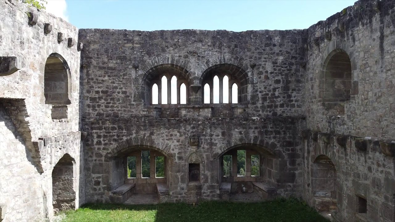 Drohne Ruine Albeck, Sulz am Neckar