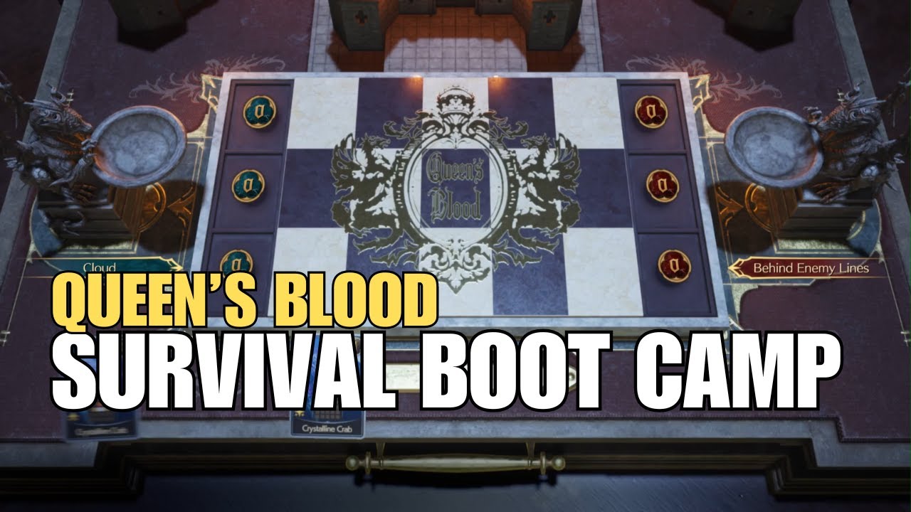 Queen's Blood Survival Boot Camp Walkthrough - Final Fantasy VII Rebirth