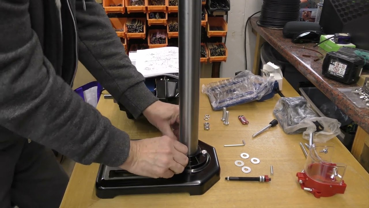 Lidl 5 Speed Bench Top Pillar Drill Un-boxing and Assembly