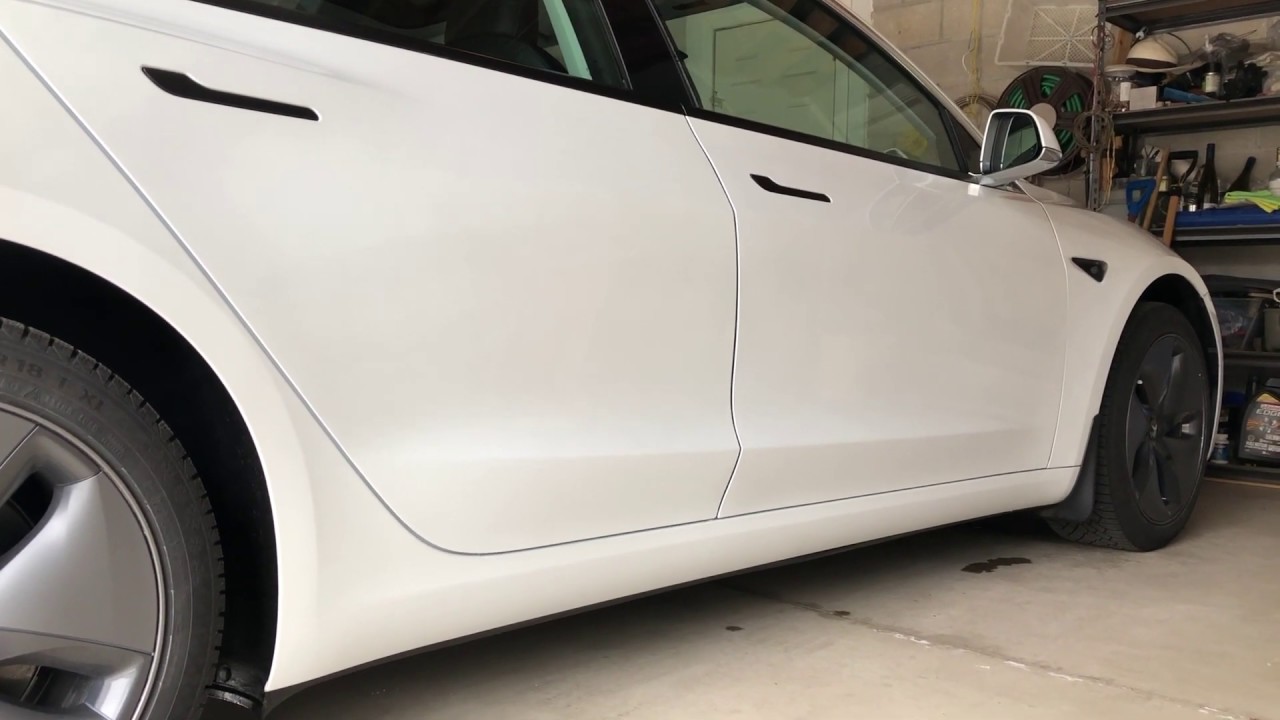 Tesla Model 3 Rocker Panel PPF DIY Tutorial