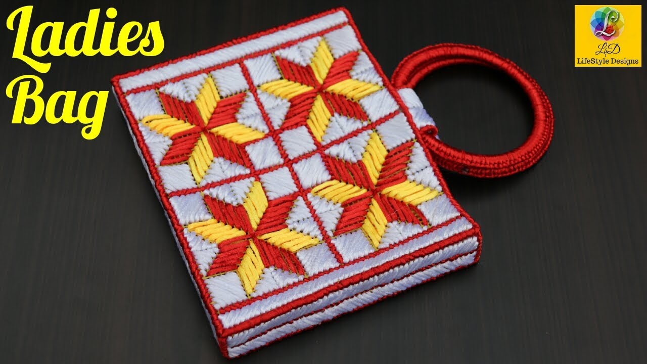 Diy macrame designer handmade ladies purse | Handmade purse for ladies | Macrame new design purse